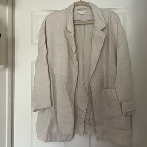 COS Linen Oversized Blazer